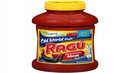 Ragu Sauce Flavored With Meat