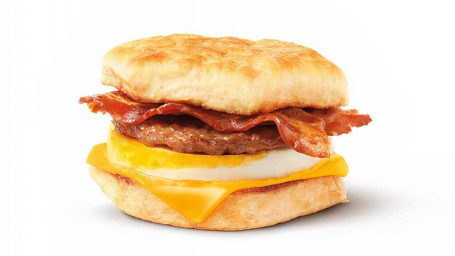 Sausage Bacon Breakfast Sandwich