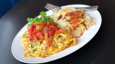 Chipotle Chicken Omelet