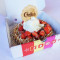 White Chocolate Strawberry Crumble Waffle