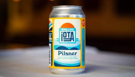 Phillips Iota Pilsner, 355Ml Canned Beer (0.5% Abv)