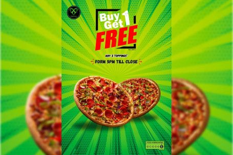 Medium 12 Pizza Bogof