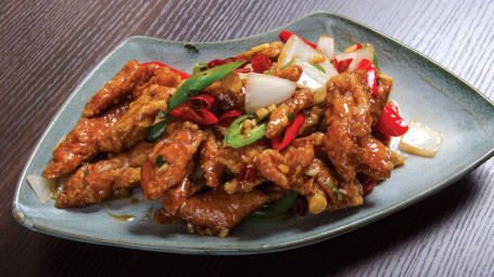 Stir Fried Spicy Pork Intestines