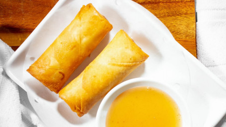 1. Fried Spring Rolls (2) Chūn Juǎn （2Tiáo）