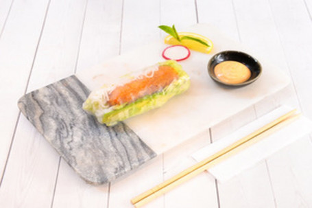 Crispy Prawn Katsu Rice Paper Roll