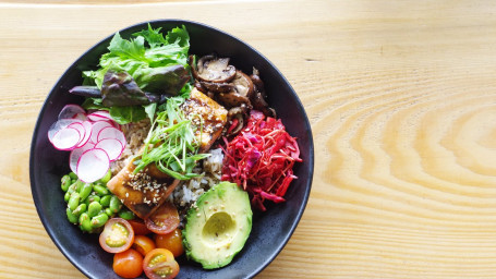 Glazed Wild Salmon Bowl