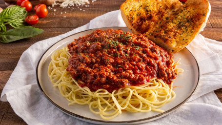 Bucket Of Spaghetti With Meat Sauce