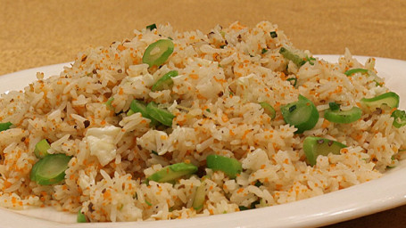 Hēi Sōng Lù Fēi Yú Zi Dàn Bái Chǎo Fàn Fried Rice With Fish Roe, Black Truffle Egg White