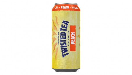 Twisted Tea Peach 473Ml Canned Cocktail (5% Abv)