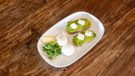 Smashed Avocado Feta Toast