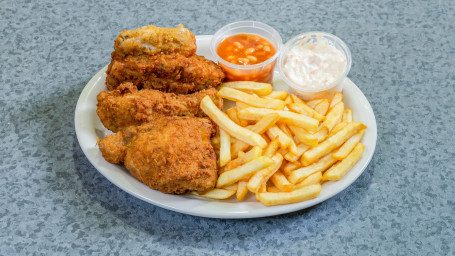 4 Pcs Of Fried Chicken