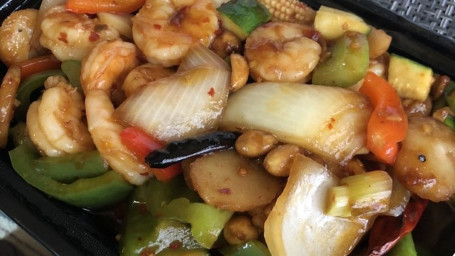 91. Crevettes Kung Pao