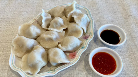 Chicken Dumplings With Sweet Corn Yù Mǐ Jī Ròu Shuǐ Jiǎo