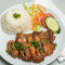 53. Grilled lemon grass Chicken with rice