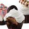 Lot De 6 Variétés De Cupcakes À La Crème Glacée Prêts À Être Ramassés Maintenant