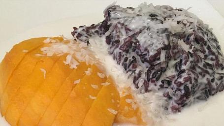 Purple Rice with Fresh Mango