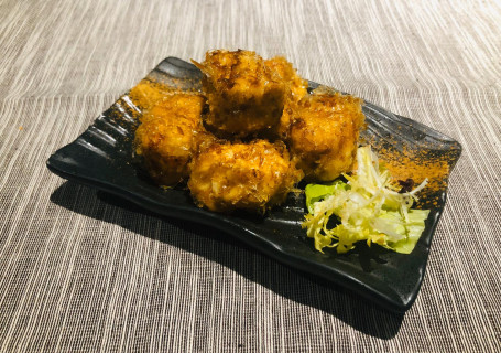 gōng qí zhà dòu fǔ （4jiàn） Miyazaki Style Deep-fried Tofu (4pcs)