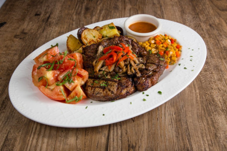 Usda Ribeye Steak Pizzaiola Mó Gū Shāo Zhī Měi Guó Ròu Yǎn Bā (8Oz/12Oz)