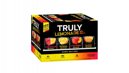 Truly Hard Seltzer Lemonade Variety Pack (12 Oz X 12 Ct)