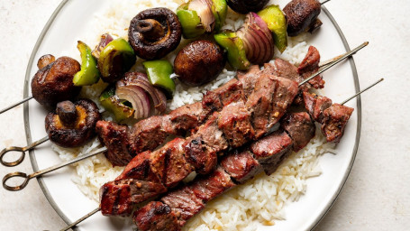 Beef Tikka Kabob Skewer