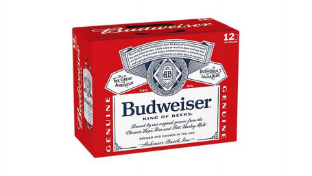 Canette De Bière Budweiser (12 Oz X 12 Carats)