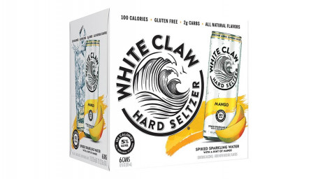 Blanc Claw Hard Seltzer Mango Cans (12 Oz X 6 Ct)