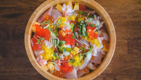 L Seafood Bara Chirashi Bowl