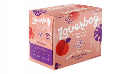 Loverboy White Tea Peach Can (11 Oz X 6 Ct)