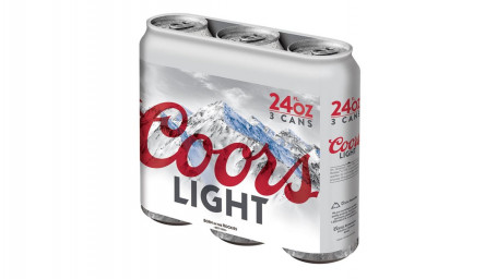 Coors Light 24 Oz 3 Pack