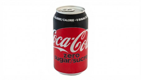 Coke Zero Canned Pop