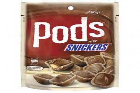 Snickers Pods Chocolate Bags (160G)