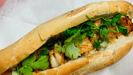 B22. Banh Mi Tom Nuong