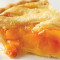Peach Lattice Pie Slice