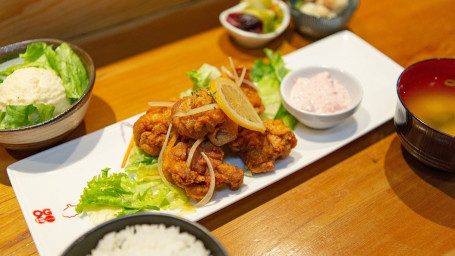 Chicken Karaage Nanban Táng Yáng げ Nán Mán Dìng Shí