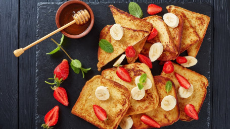 Strawberry Challah French Toast