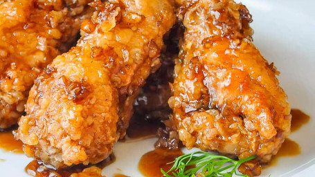 16. Honey Garlic Chicken Wings