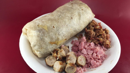 6. All Meat Burrito