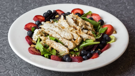 White Balsamic And Berry Caramel Salad