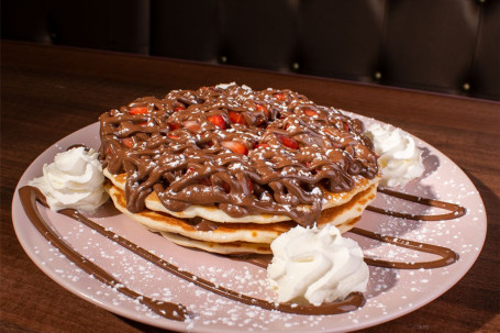 Nutella Lover Pancake Stack