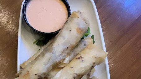 Hamburger Spring Rolls