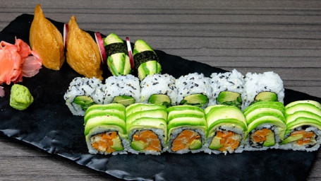 Deluxe Vegetarian Sushi Set C (16)