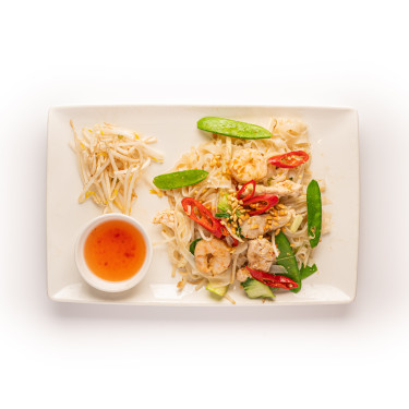 Nouilles Frites Au Wok Veg (Poulet Crevette) (Gf)