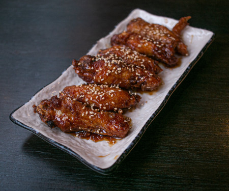 Teriyaki Chicken Wings Zhào Shāo Jī Yì