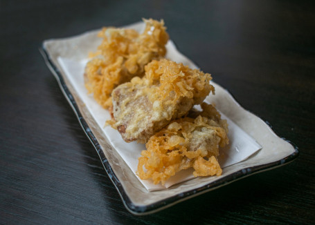 Vegan Chicken Tempura Sù Jī Tiān Fù Luó