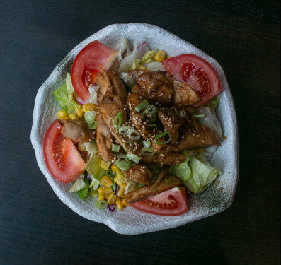 Teriyaki Chicken Salad Jí Liè Jī Ròu Shā Lǜ