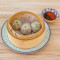 Steam Vegetable Dumplings Shuǐ Jīng Luō Hàn Jiǎo (4Pcs)