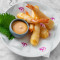 Fried King Prawns Andalusian Style, Shellfish Smooth Mayo Sauce