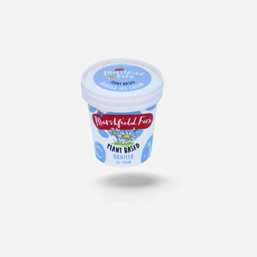 Marshfield Farm Plant Based Vanilla Ice Cream 125Ml. (Vegan)