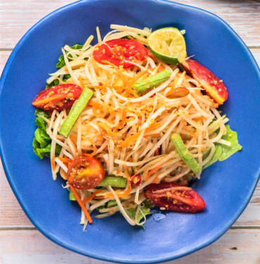 Spicy Papaya Salad Qīng Mù Guā Shā Lǜ