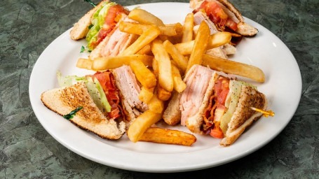 1. Turkey Club Sandwich